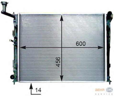 Comprar 253102H010 HCC Radiador de auto