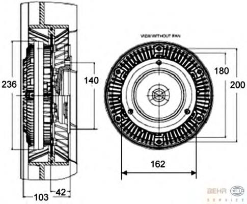 Comprar 49082 NRF Embrague viscoso de ventilador