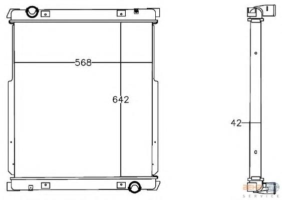 Comprar 8MK376758001 HELLA Radiador de auto