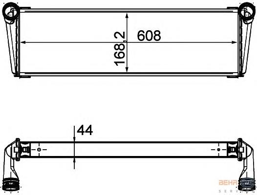 Radiador 53009 NRF
