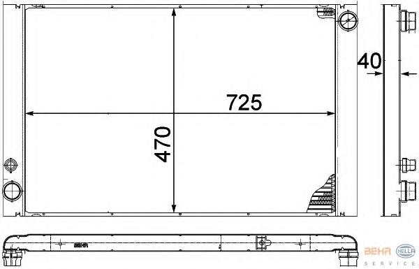Comprar 4E0121251D VAG Radiador de auto