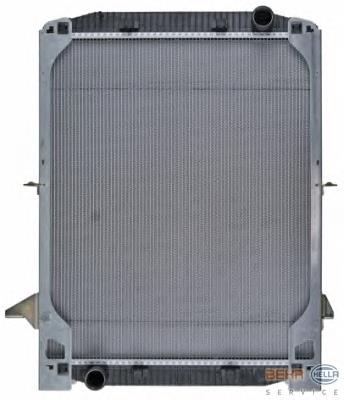 Radiador refrigeración del motor 8MK376721601 HELLA