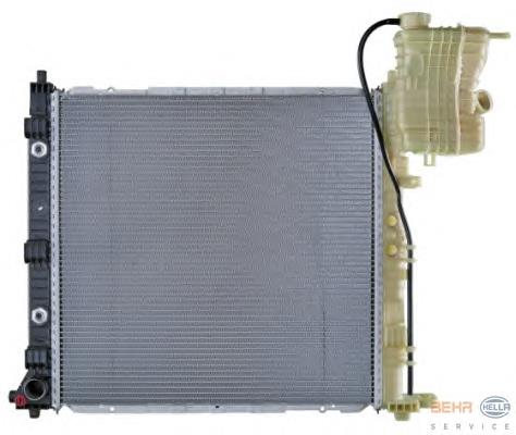 Radiador refrigeración del motor 8MK376721411 HELLA