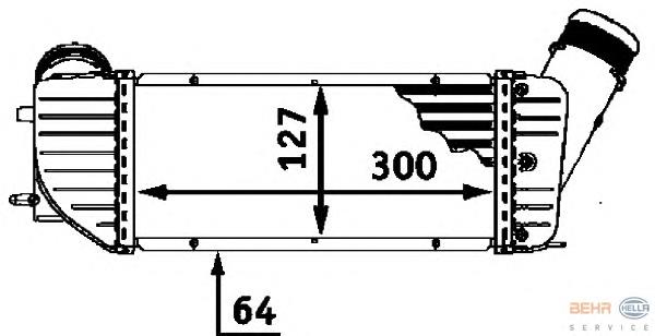 Radiador de aire de admisión HELLA 8ML376723371 precio, desde 40,66 EUR