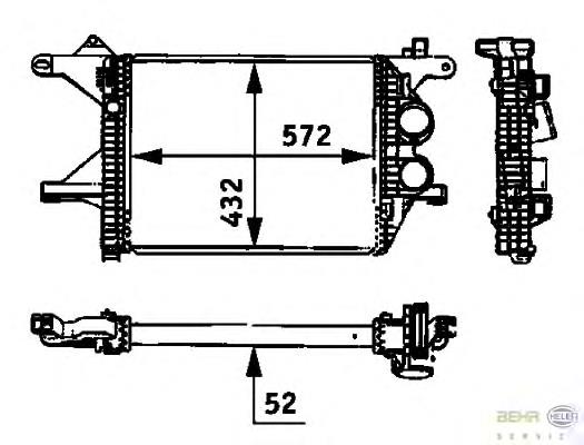 Intercooler 6685000500 Mercedes