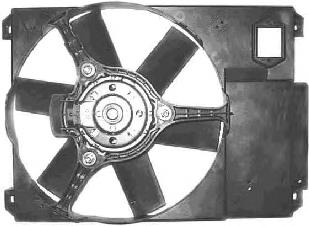 1747746 VAN Wezel difusor de radiador, ventilador de refrigeración, condensador del aire acondicionado, completo con motor y rodete