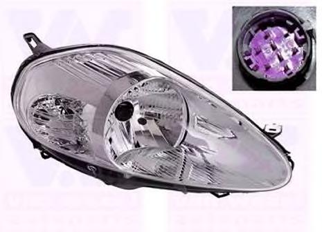 Faro derecho 51840989 Fiat/Alfa/Lancia