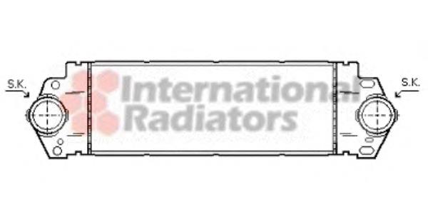 Radiador de aire de admisión VAN Wezel 58004233 precio, desde 124,87 EUR