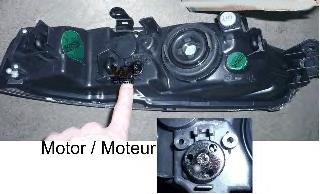 MR273414 Mitsubishi Luz derecha