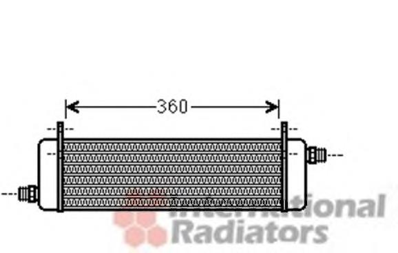 Radiador de aceite 43003464 VAN Wezel