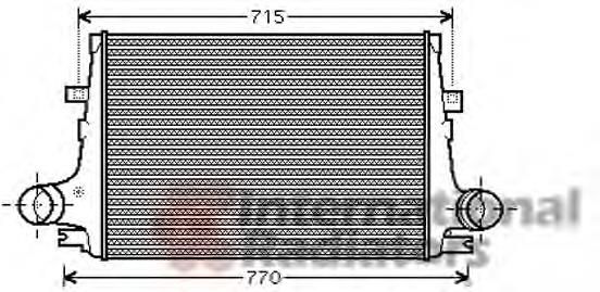 60692222 Fiat/Alfa/Lancia Radiador de intercooler