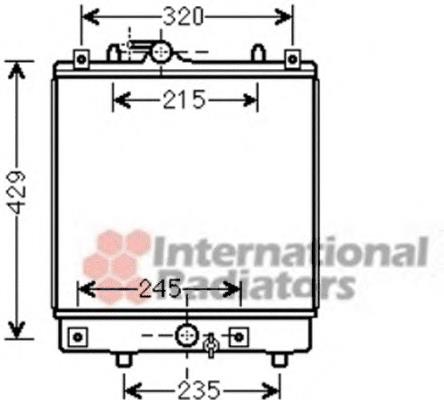 4707764 Opel radiador refrigeración del motor