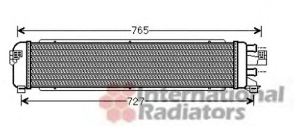 Radiador refrigeración del motor 30002485 VAN Wezel