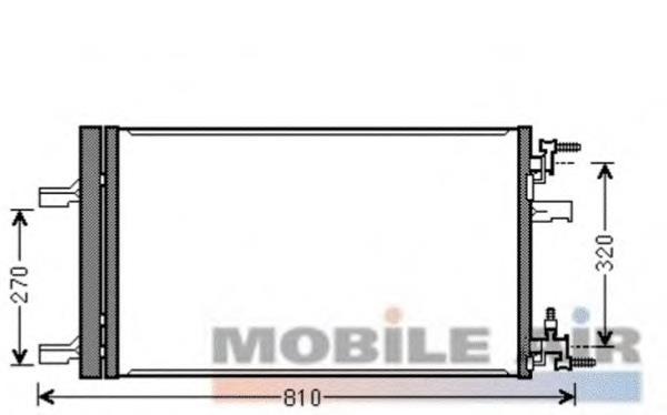 37005499 VAN Wezel condensador aire acondicionado