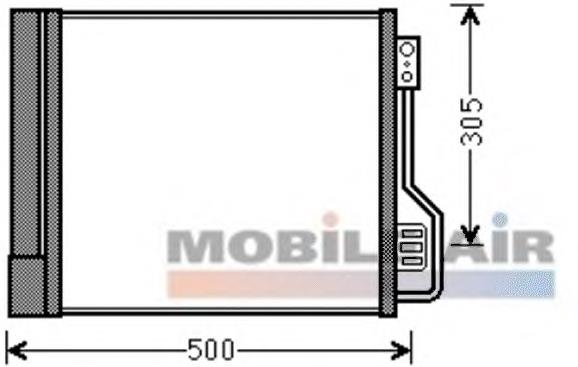 29005013 VAN Wezel condensador aire acondicionado