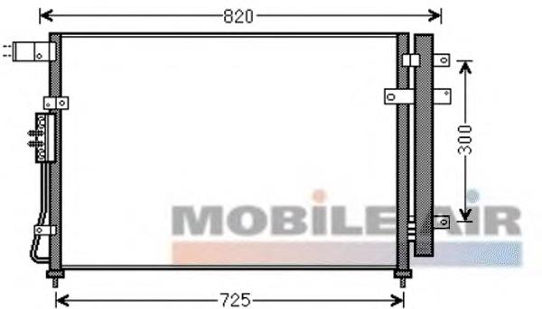 83005138 VAN Wezel condensador aire acondicionado