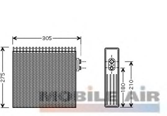 Evaporador, aire acondicionado Toyota Land Cruiser 100 