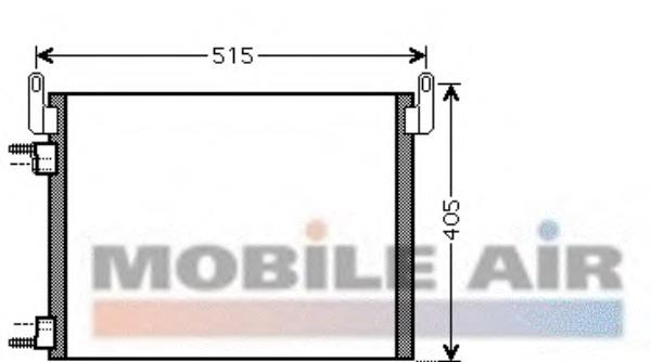 37005452 VAN Wezel condensador aire acondicionado