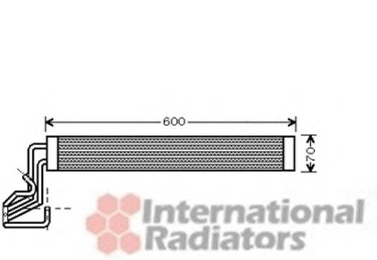 58003264 VAN Wezel radiador de direccion asistida