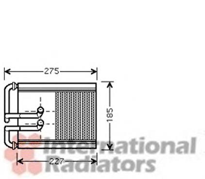 Comprar 82006168 VAN Wezel Radiador calefacción