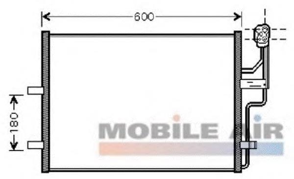 27005186 VAN Wezel condensador aire acondicionado