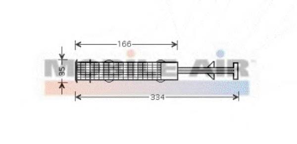 0600D279 VAN Wezel receptor-secador del aire acondicionado