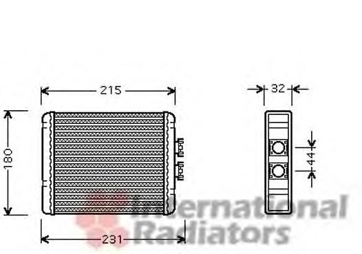Comprar 8Z0819030 VAG Radiador calefacción