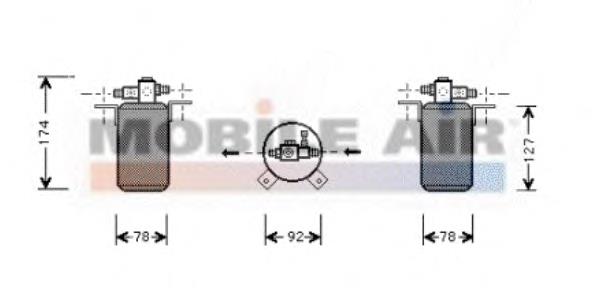 Comprar 8391025 BMW Filtro secador de aire acondicionado