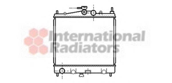 13002210 VAN Wezel radiador refrigeración del motor