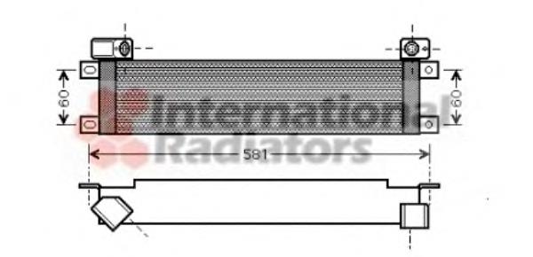 Radiador de aceite 43003289 VAN Wezel