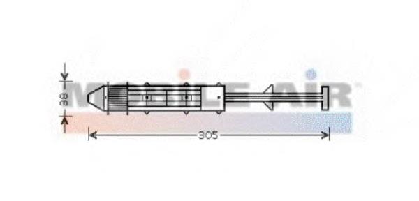 5800D075 VAN Wezel receptor-secador del aire acondicionado