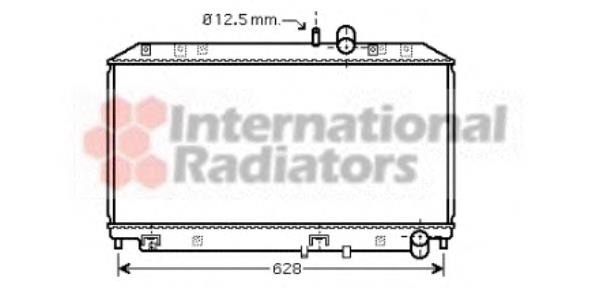 27002169 VAN Wezel radiador refrigeración del motor