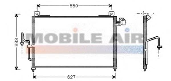 27005159 VAN Wezel condensador aire acondicionado