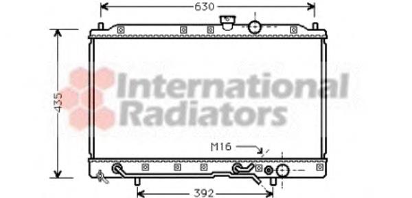 32002148 VAN Wezel radiador refrigeración del motor