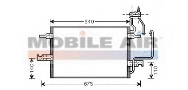 37005349 VAN Wezel condensador aire acondicionado