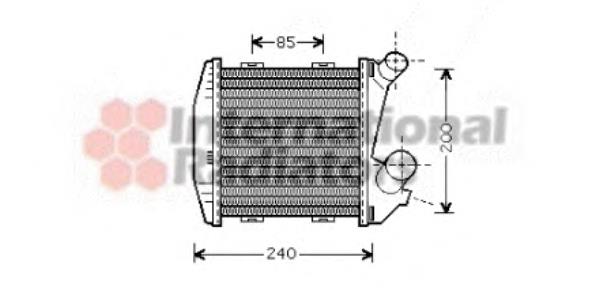 Intercooler Q0002490V007000000 Mercedes