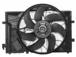 3032746 VAN Wezel difusor de radiador, ventilador de refrigeración, condensador del aire acondicionado, completo con motor y rodete