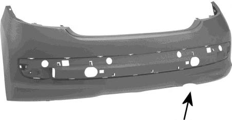 Comprar 1643575580 Peugeot/Citroen Parachoques