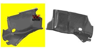 Protección motor derecha 7620704 VAN Wezel