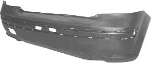 Paragolpes trasero Hyundai/Kia 866111C100