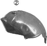 Paso de rueda delantero izquierdo trasero Opel 13129624 precio, desde 20,59 EUR