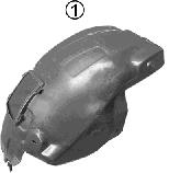 Comprar 1106017 Opel Guardalodos delantero izquierdo