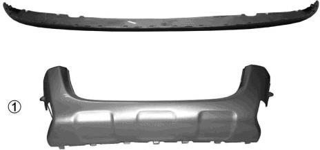 Spoiler delantero Prasco VG0221801 precio, desde 35,00 EUR