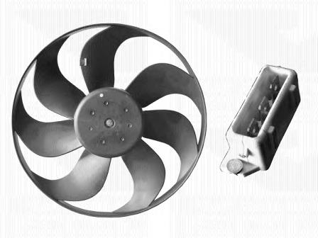 5825745 VAN Wezel ventilador (rodete +motor refrigeración del motor con electromotor completo)