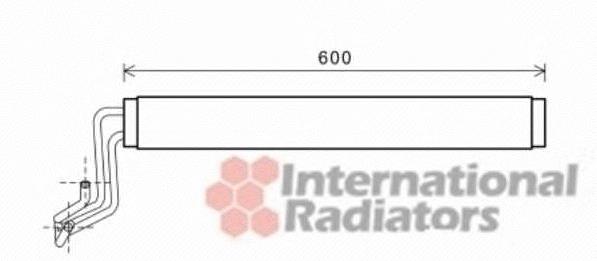 58003308 VAN Wezel radiador de direccion asistida