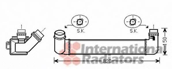 Comprar 243900 Kale Turbo intercooler