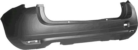 Paragolpes trasero Asam 32226
