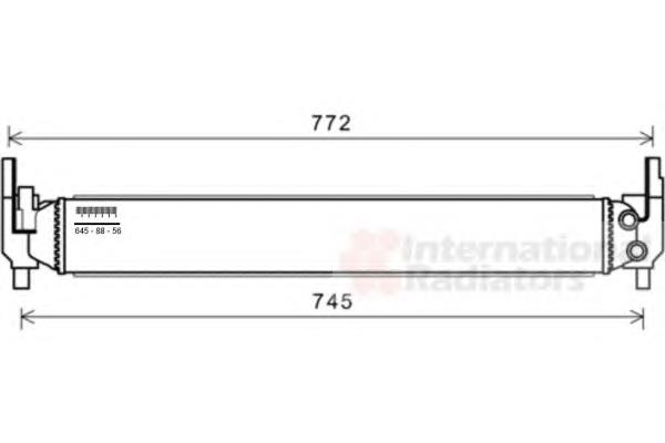 03002346 VAN Wezel radiador, refrigeración del motor adicional