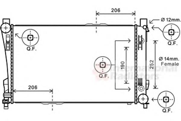Água radiador Mercedes A2035002003 precio, desde 748,91 EUR