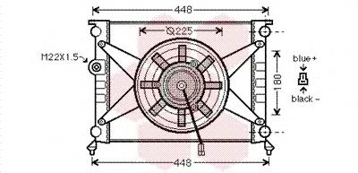 Radiador 50004 NRF